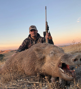 Thrill of the hunt in Paso Robles, CA.